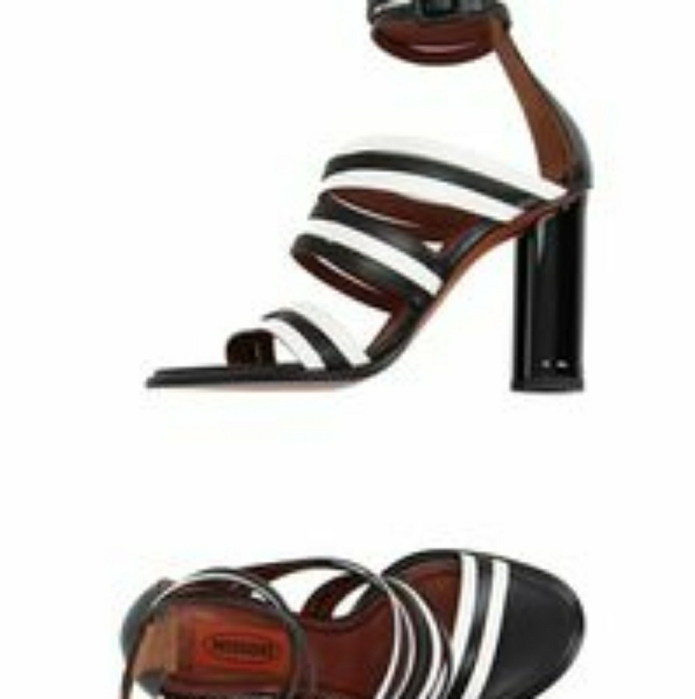 Missoni New Leather Heeled Sandals size 7.5 - Picture 8 of 8