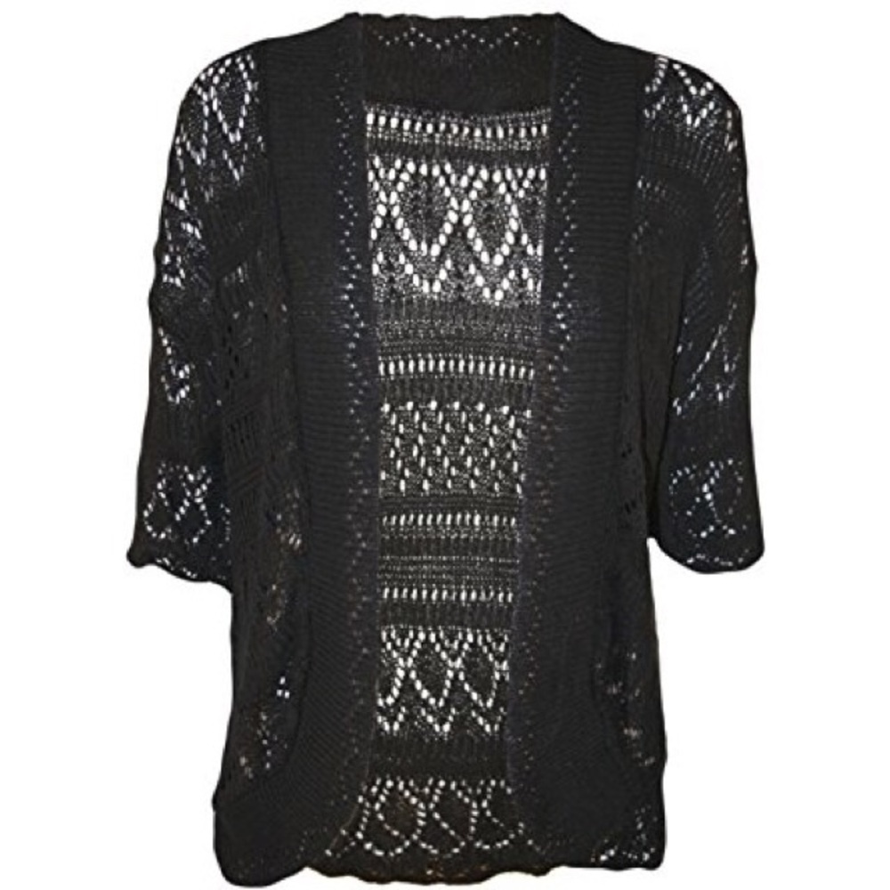 Topshop Crochet Kimono Cardigan