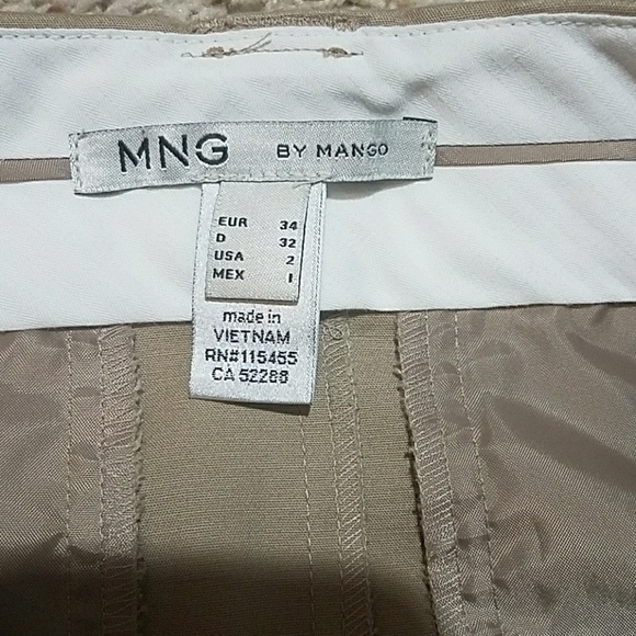 🔖Mango tan skirt - Picture 4 of 5