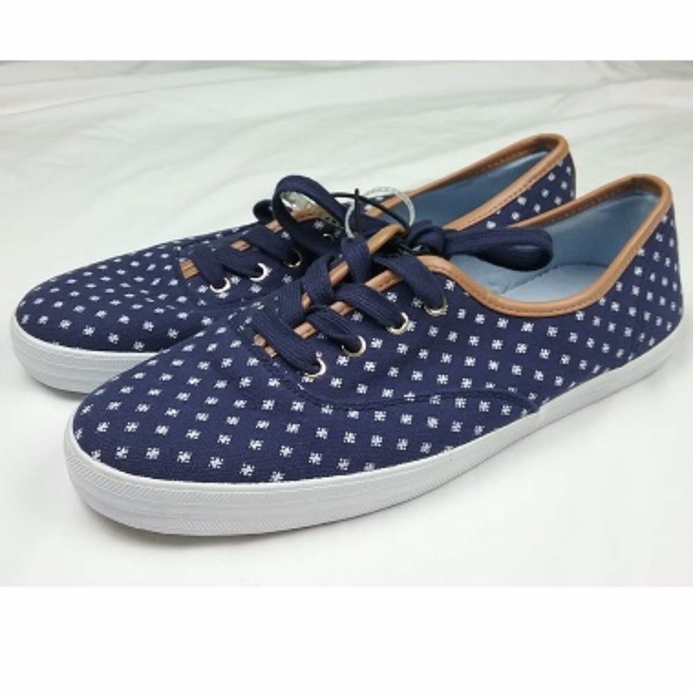 Tommy Hilfiger Canvas Women's Sz 10M Shoes Navy