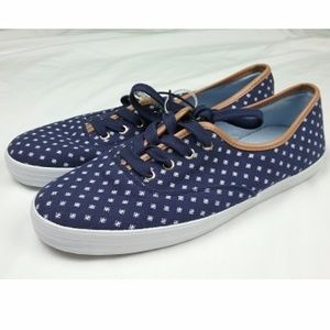 Tommy Hilfiger Canvas Women's Sz 10M Shoes Navy