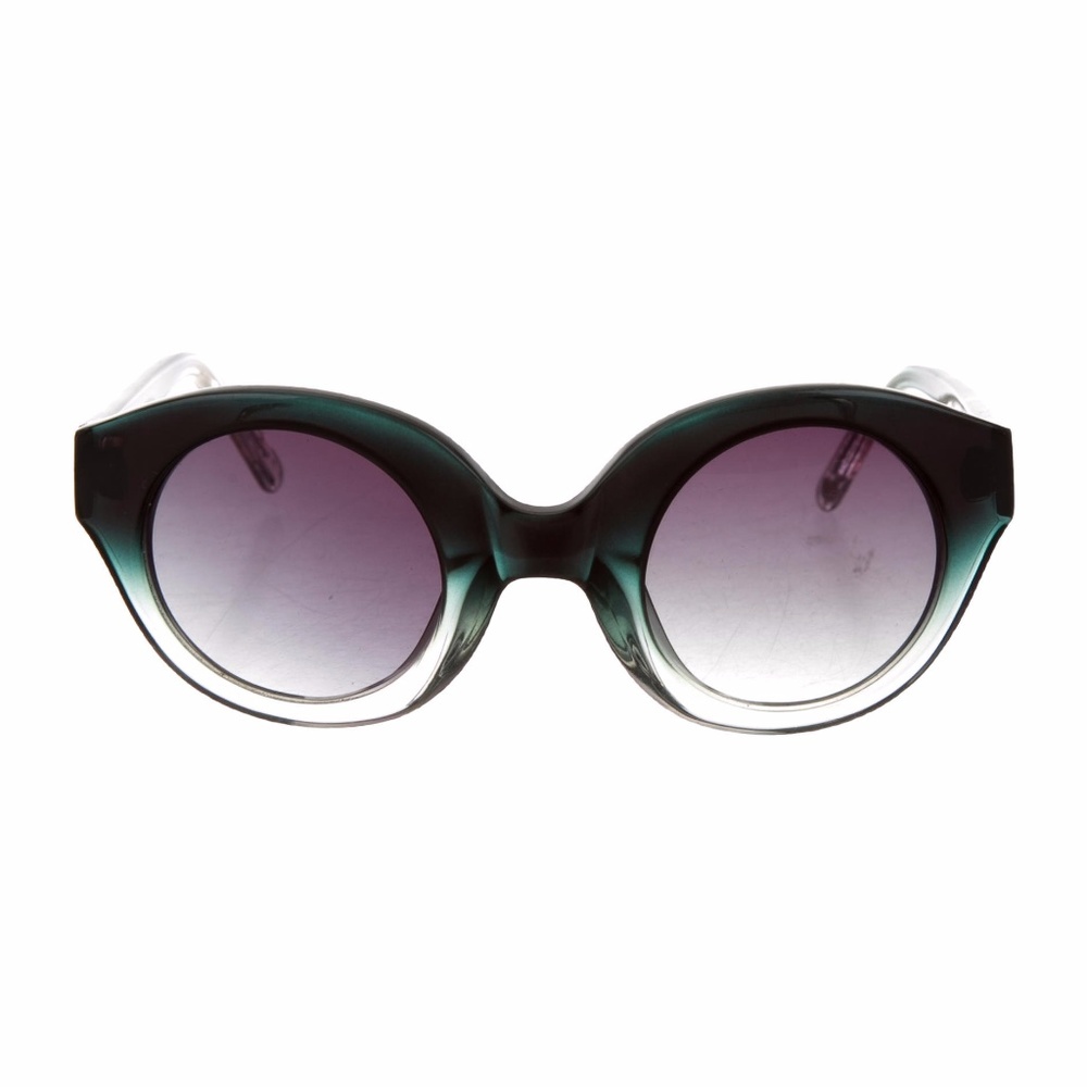 Alexandre Herchcovitch ombré circular sunglasses