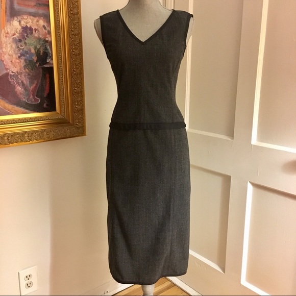 ✨Narciso Rodriguez✨ Wool Herringbone Dress - Picture 3 of 8