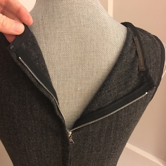 ✨Narciso Rodriguez✨ Wool Herringbone Dress - Picture 7 of 8