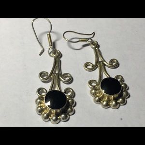 Genuine Mexican Silver Earrings