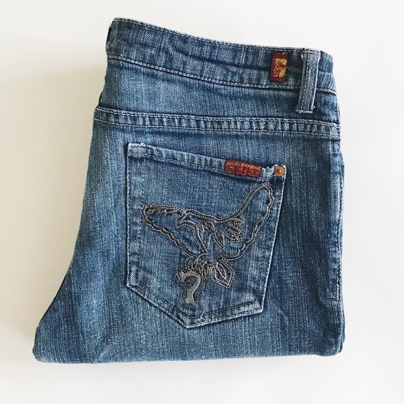 7 for all mankind bootcut jeans - Picture 1 of 5