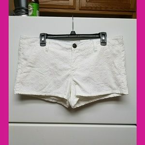 SO white shorts size 15