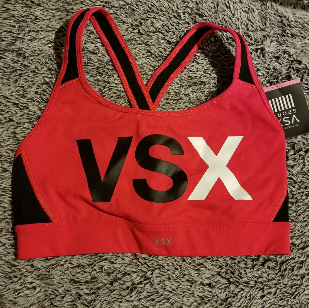 vsx sports bra nwt