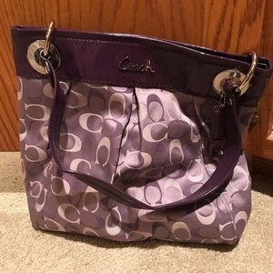 Coach Over The Shoulder/Crossbody Purse