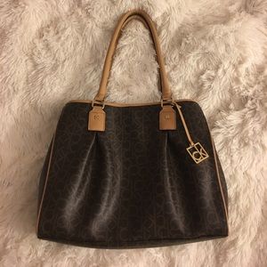 Brown Calvin Klein purse