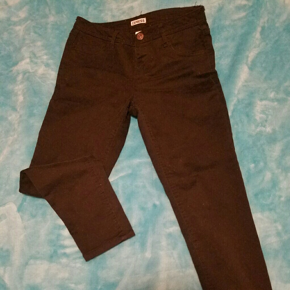 Greaser high water skinny jeans