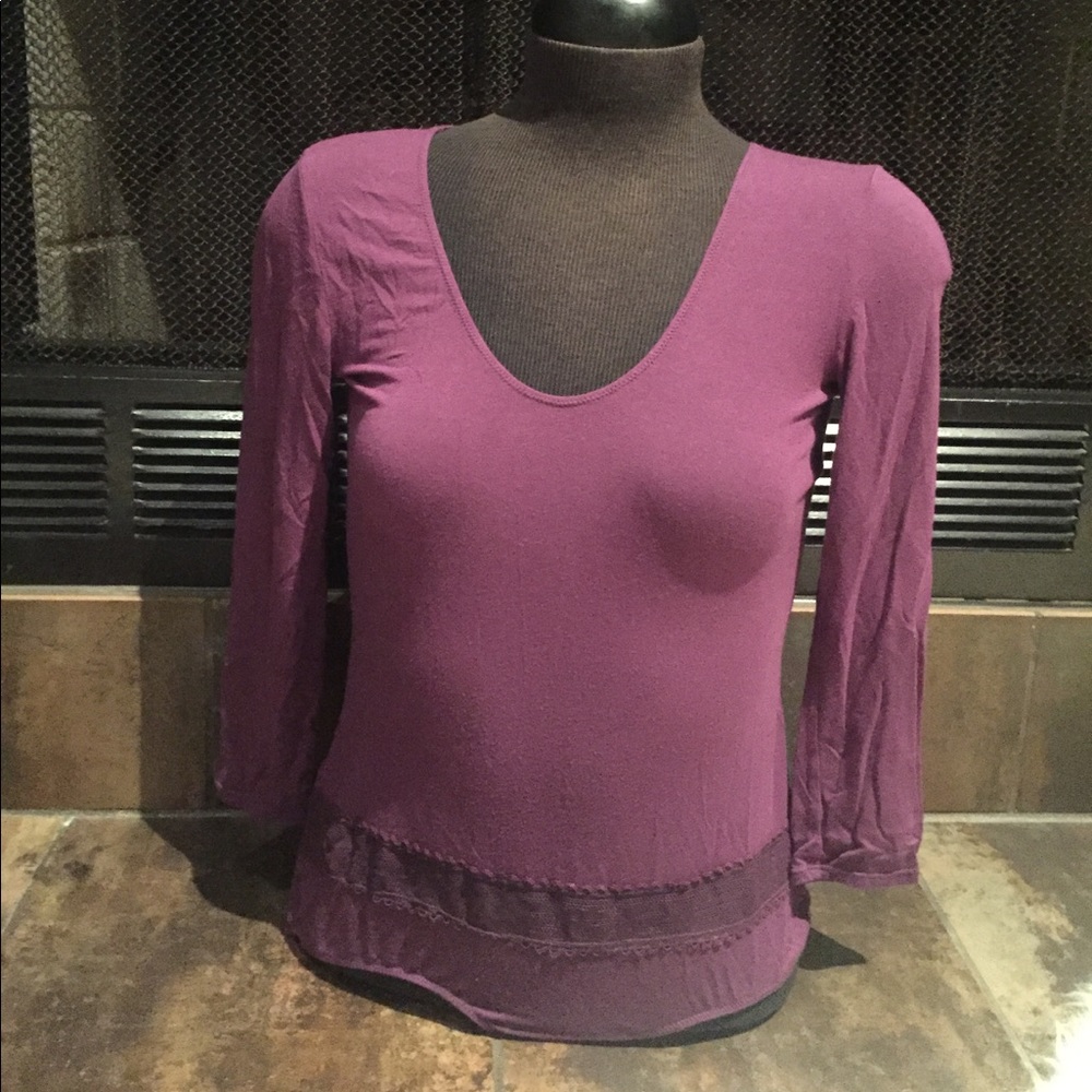 Diesel Bodysuit in Purple, Small
