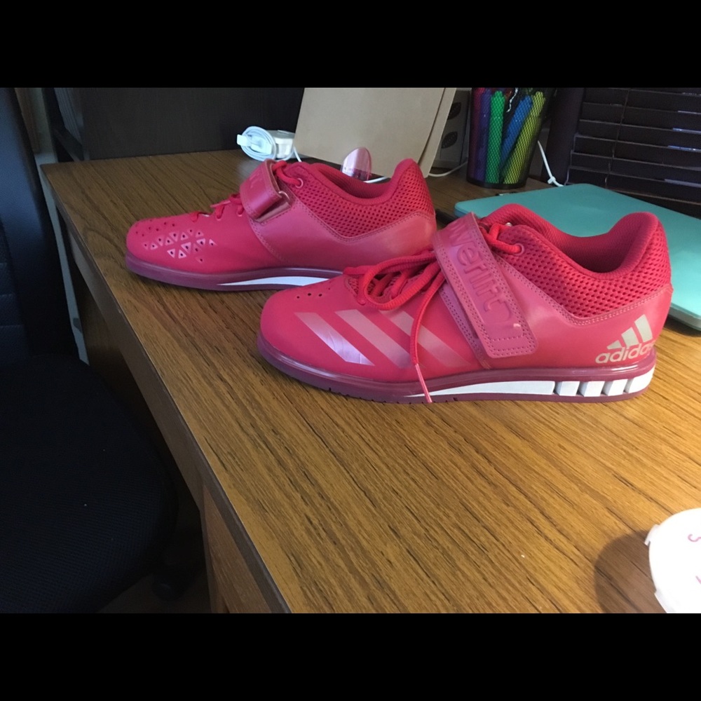 Addias weightlifting shoes