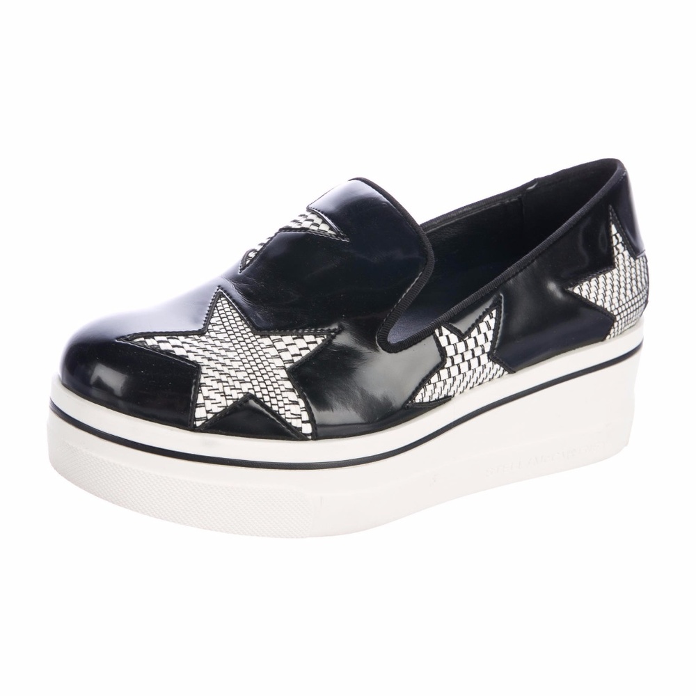 Stella McCartney Binx Star black/silver slip on