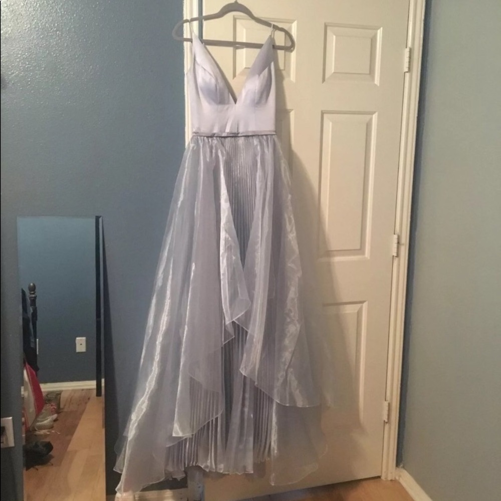 Long Grey Gown