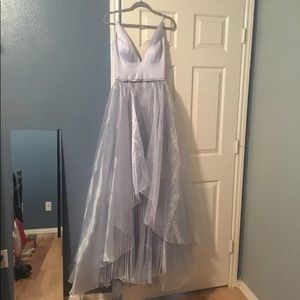 Long Grey Gown