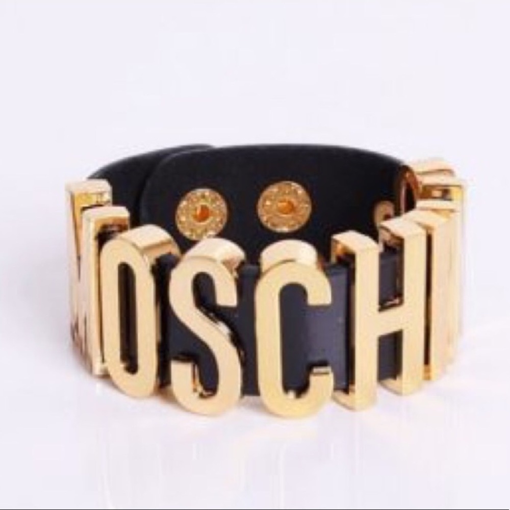 Black Moschino Bracelet