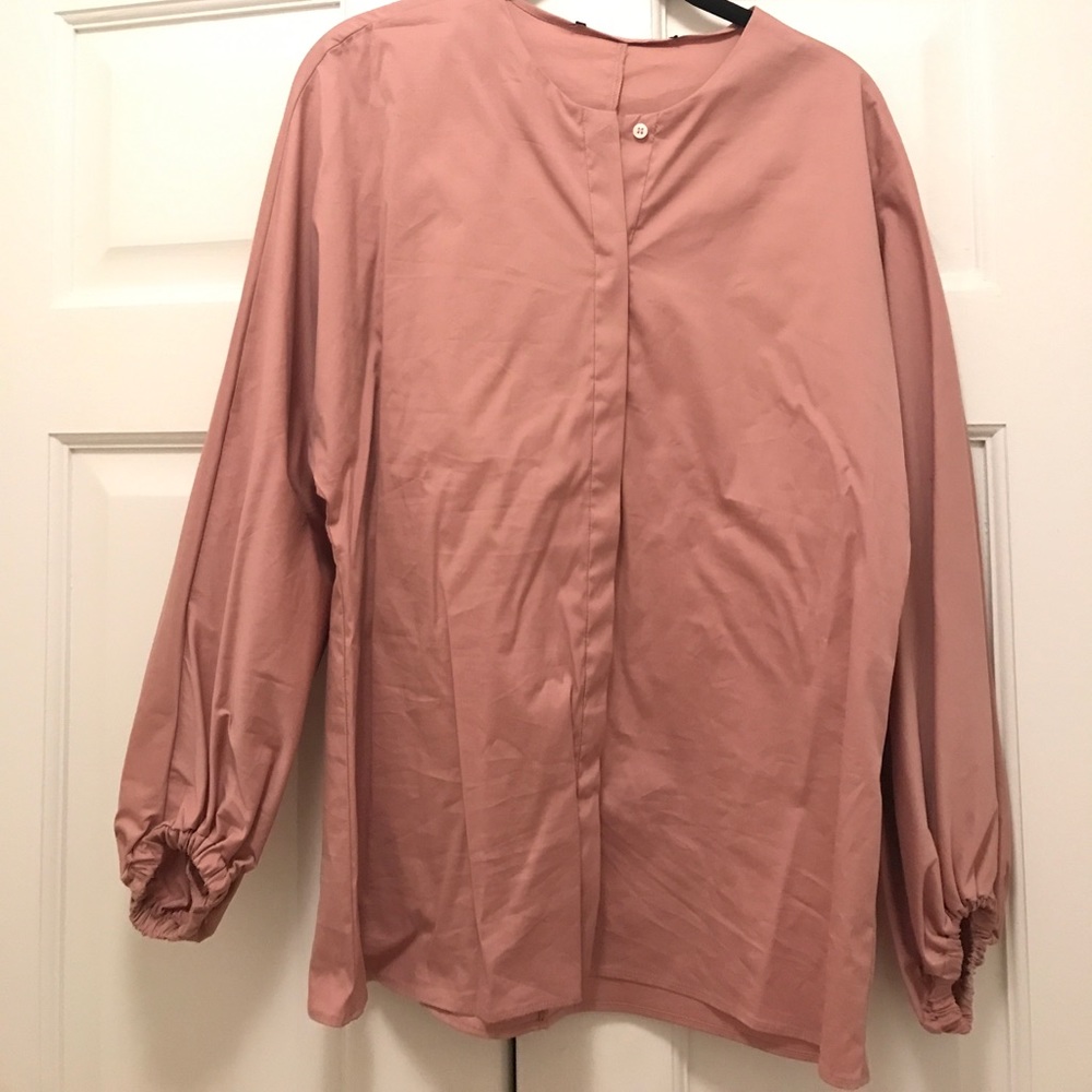 Zara pink shirt