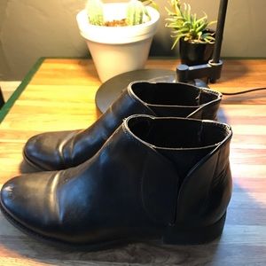 Brown leather Ankle Boots