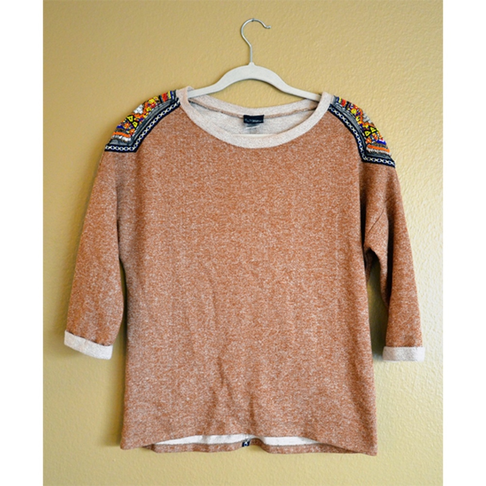 Day trip Beaded Shoulder Sweater from Buckle