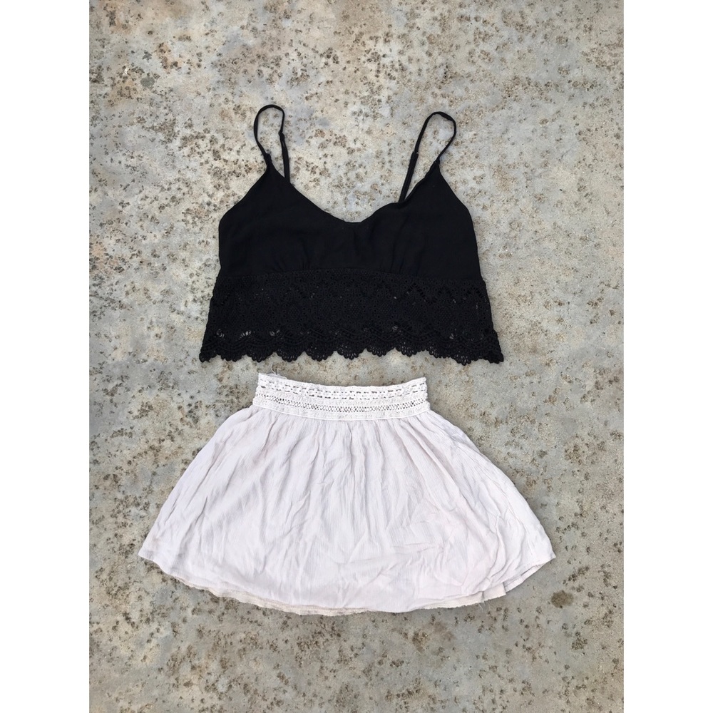 🌷Beige Mini Skirt 🌷