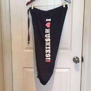 VS PINK Collegiate collection sweatpants