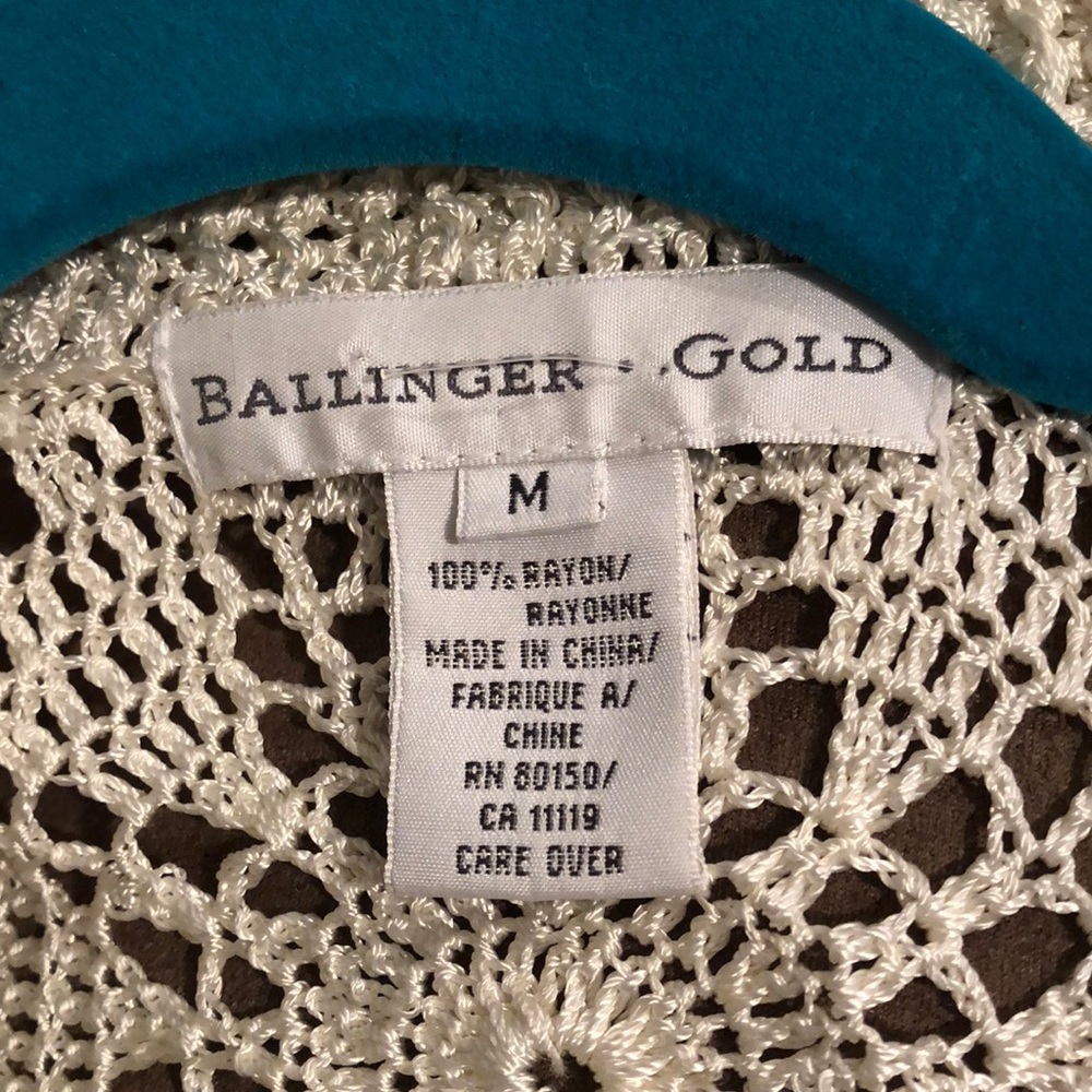 Crocheted sweater