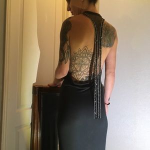 Floor length show stopper