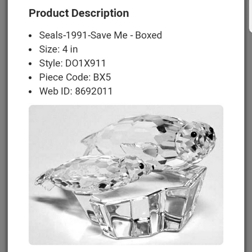 Swarvoski Crystal