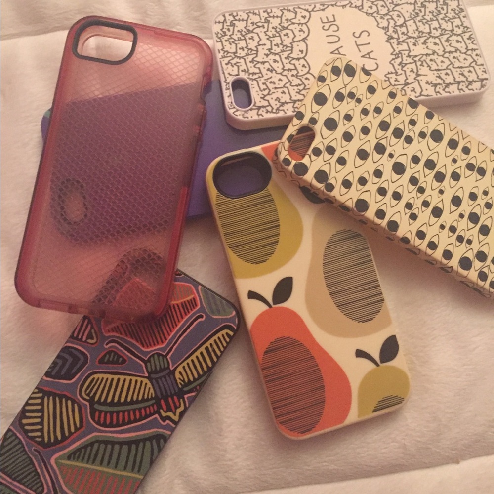 IPHONE 5S CASE BUNDLE! 6 cases all for one price