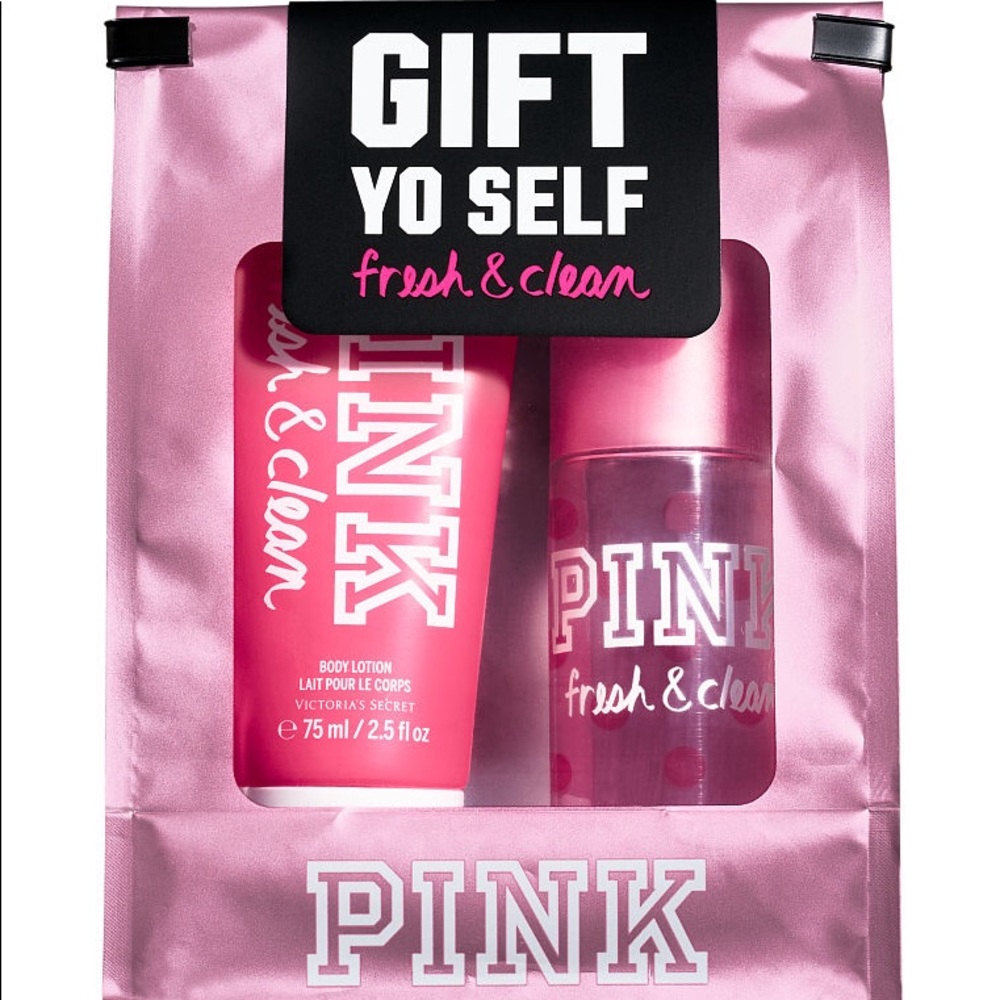 VS PINK Fresh & Clean Gift Set