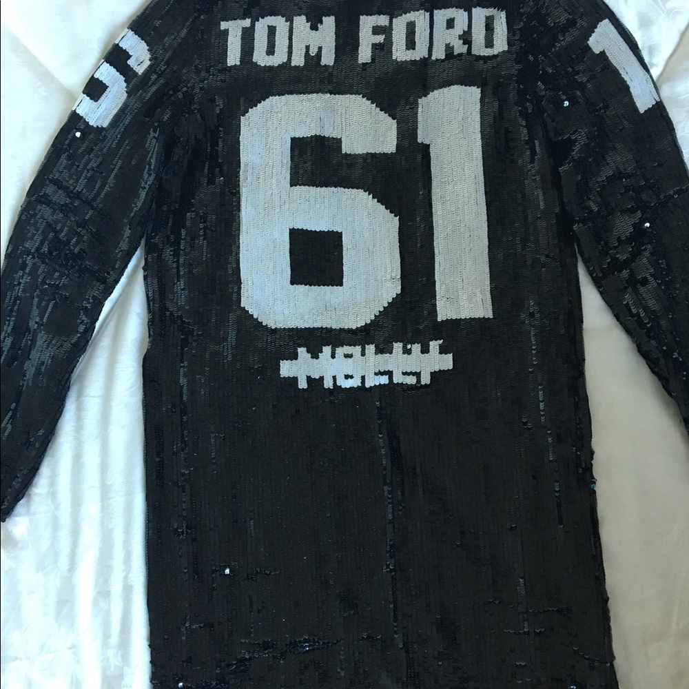 **SOLD** Tom Ford BRAND NEW WITH TAGS sequin dress - Picture 4 of 5