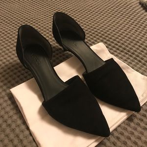 Vince Aurelian Black Suede D’Orsay heels - 8