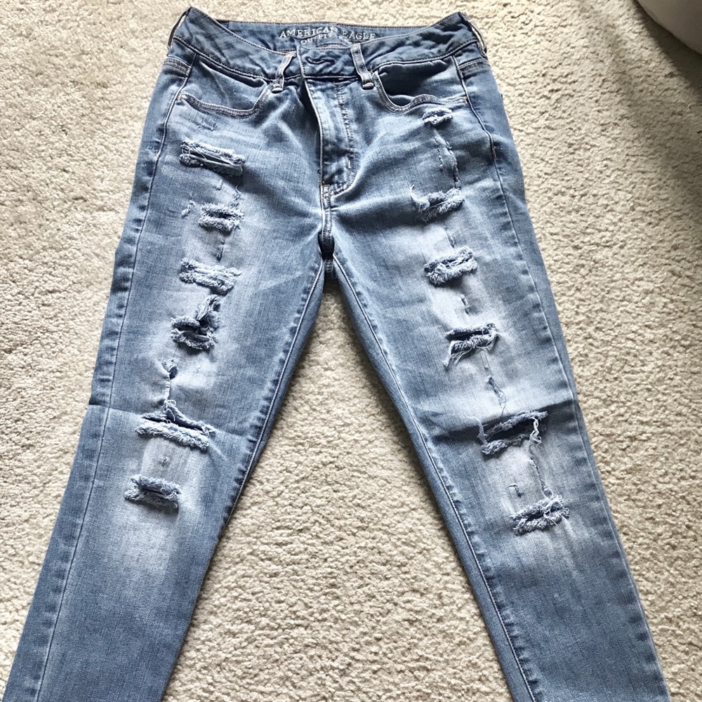 American Eagle High Rise Jegging Size 8