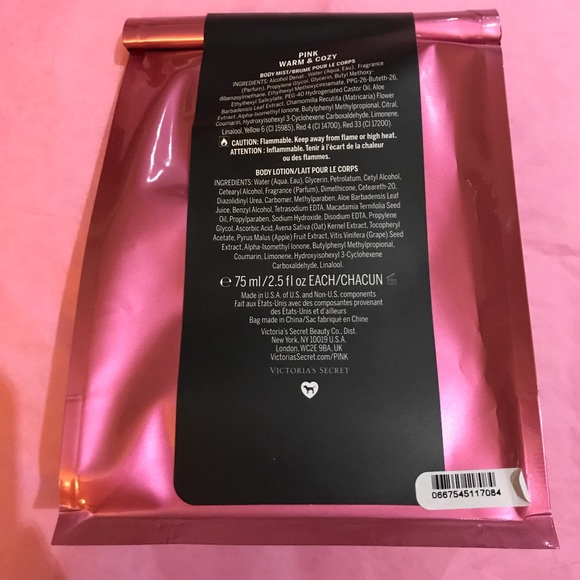 VS PINK Warm & Cozy Fragrance Gift Set - Picture 3 of 3