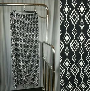 Boho Black & White Lounge Pant