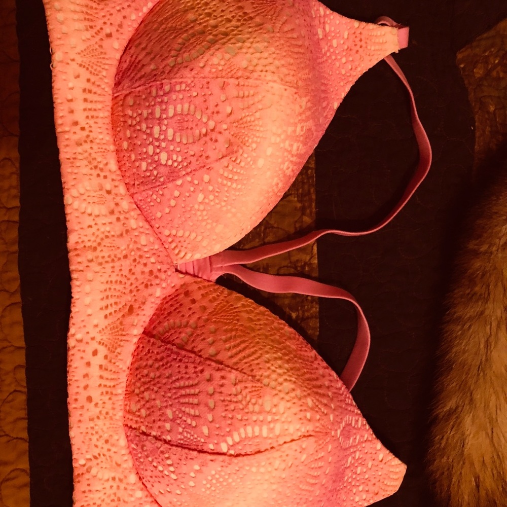 VS sports bra multi-colored pink/orange