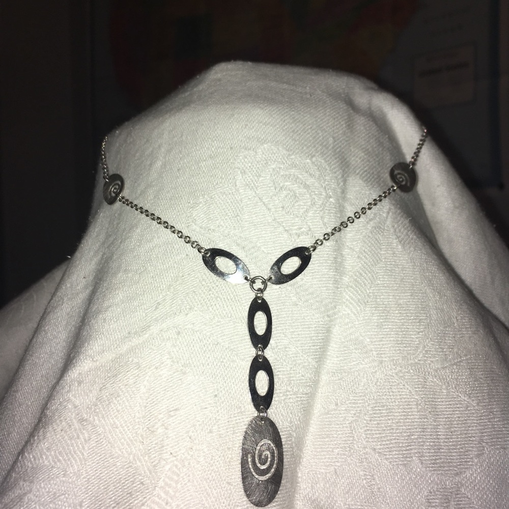 Silver necklace
