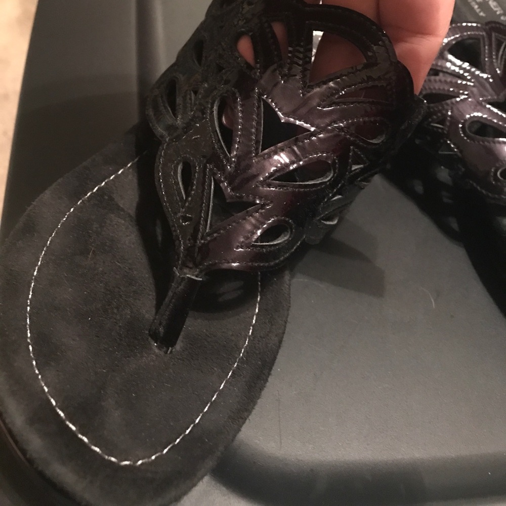 Donald J Pliner wedge sandals