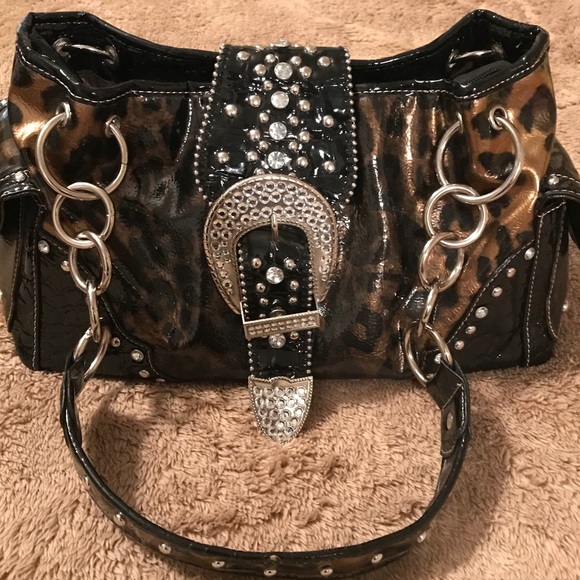 MONTANA WEST CHEETAH PURSE - Picture 3 of 8
