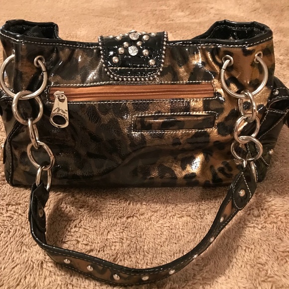 MONTANA WEST CHEETAH PURSE - Picture 4 of 8