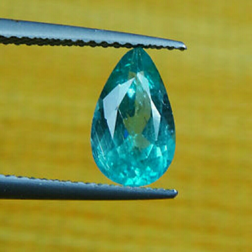 1-58ct NATURAL PARAIBA BLUE APATITE RING SIZE