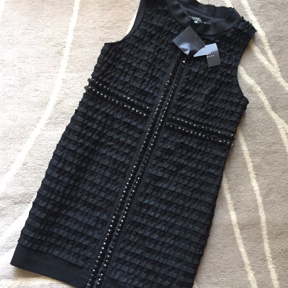 Robert Rodriguez gemstone sheath dress