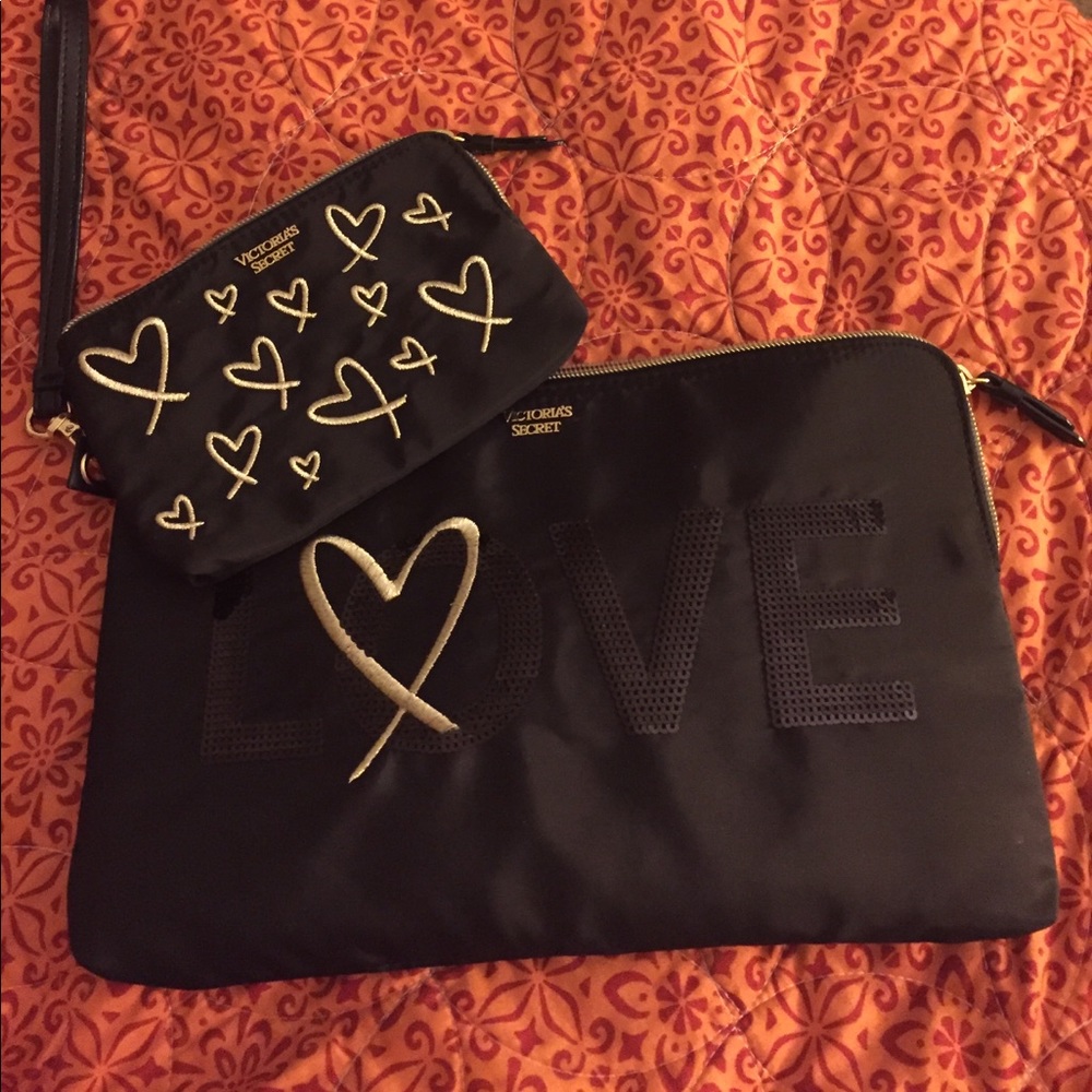 Victorias secret clutch set