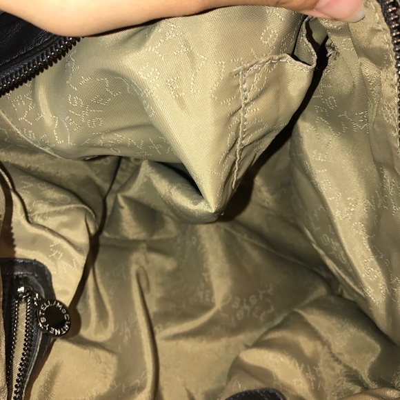 Stella Mc Cartney sac "falabella" en tweed doré - Picture 5 of 7