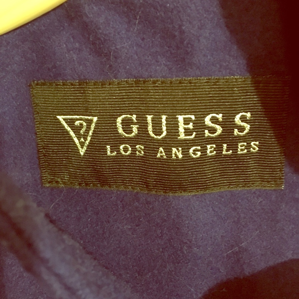 Women's Guess Los Angeles Blue Winter Coat