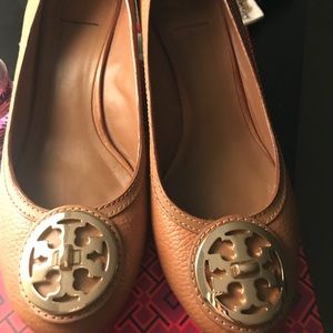 Tory Burch Sally Wedges Tan color