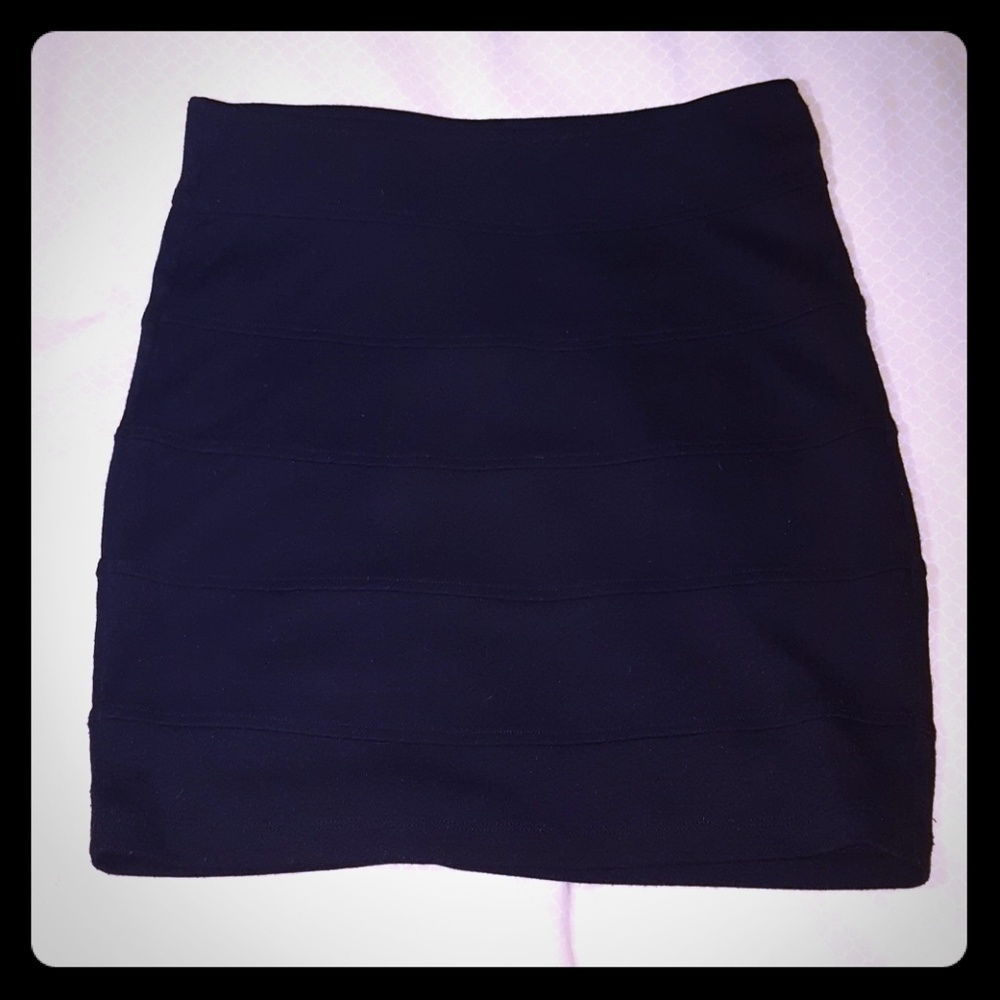🌹Black mini skirt