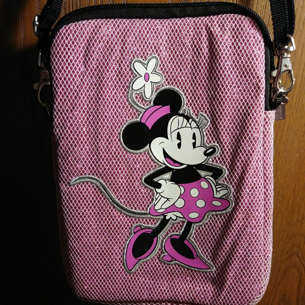 Minnie Mouse Disney Parks Crossbody IPad Bag