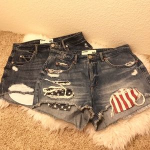 TWO Denim Shorts